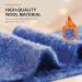 WALKHERO Wool Insoles - Fleece Arch Supports for Plantar Fasciitis Relief - Blue Mens 6 - Buy Online on GoSupps.com