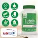 Lutein 20mg with Zeaxanthin 4mg 60 Softgels | Trans-Isomer Marigold Extract in Nature Identical 5:1 Ratio | Supports Healthy Eye Skin and Brain | Non-GMO Soy & Gluten Free | by Health Thru Nutrition 60 Softgels (Pack of 1) - Buy Online on GoSupps.com