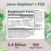 Jarrow-Dophilus + FOS - 100 Capsules | Probiotics for Digestive Health | Jarrow Formulas - International Shipping Available - Buy Online on GoSupps.com