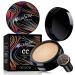 Mushroom Head Air Cushion CC Cream - New Upgraded BB Cream Face Makeup Foundation for Mature Skin Moisturizing Concealer Brighten Long-Lasting Colored Packaging (Natural 3.21 Ounce (Pack of 1))
