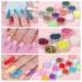 Morovan Acrylic Nail Kit: Glitter & Carving Powder Set for French Acrylic Nails - Complete Professional Practice Hand Nail Kit for Beginners - Buy Online on GoSupps.com