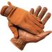 Ladies Equestrian Riding Gloves - Real Leather & Cotton, Premium Quality, Tan, Medium - Buy Online on GoSupps.com