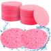 50 pieces compressed facial sponges soft cellulose face sponge removal of removal high cleaning power natural facial washing swam for peeling mask make-up removal facial cleaning round