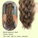 YEESHEDO Long Wavy Drawstring Ponytail Hair Extension | Clip-in Curly Synthetic Hairpiece 26 Chestnut Brown with Blonde | Women's Hair Accessories - Buy Online on GoSupps.com