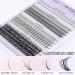 Premium D Curl Lash Clusters - Volume Fan & 20D Multi-Type Eyelash Extensions | DIY Spiky Wispy Natural Lashes for Stunning Looks - Buy Online on GoSupps.com