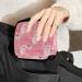 GIAPB Period Bag - Flamingo Color Sanitary Napkin Storage & Makeup Pouch - Buy Online on GoSupps.com