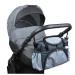 BabyLux care bag DIAPER BAG stroller bag diaper bag for stroller 71. Magic Grey