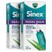 Vicks Sinex, Daily Moisturizing Nasal Balm, with Vitamin E, Hint of Aloe, Soothes and Hydrates Dry Skin Around The Nose, 0.5 FL OZ (Pack of 2)
