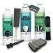 bio-chem Set of 6 powerful cleaners: 1 x leak proof hairbrush, 1 x urine remover, 1 x oven cleaner + brush, pumice stone, sponge and cloth - powerful cleaner for