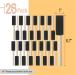Bates Foam Paint Brushes 26 Pack - 1 Inch Sponge Brushes for Painting, Staining, Mod Podge - Paint Sponges - Buy Online on GoSupps.com