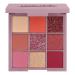 Eyeshadow Palette Smooth Matte Shimmer Glitter Eye Makeup Palette High Pigmented Blendable Long Lasting Eye Nudes Neutral Palette Travel Size Makeup Pallet (Rose Nudes)