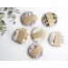 Reusable Makeup Remover Pads Eco-Friendly Reusable Cotton Bamboo Rounds Wipes (5) (Bamboo Towelling Backed)