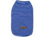 Zunea Striped Dog Shirt for Small Dogs & Cats - Soft Cotton Summer Tank Top - Blue - Size L (1 Pack) - Buy Online on GoSupps.com