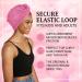 Turbie Twist Microfiber Hair Towel Wrap 4 Pack | Quick Dry Hair Turbans for Curly, Long & Thick Hair - Pink, Blue, Grey & White - Buy Online on GoSupps.com
