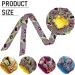 Kids Adjustable Silk Bonnet Sleep Cap for Hair Protection - African Print Multicoloured - Buy Online on GoSupps.com