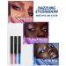 Waterproof Liquid Glitter Eyeshadow Set 3 Colors Pink Purple Blue Shimmer Metallic Eyeshadow High Pigmented Quick-Drying Long Lasting Sparkling Colored Eye Shadow Halloween Makeup for Women-B 04+05+06 Pink + Purple + Blue - Buy Online on GoSupps.com