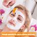 14-Piece Fan Brushes Set for Facial & Acid Application - Soft Makeup Tools for Mud & Cream - Yellow & White - 5.82 Inches - Buy Online on GoSupps.com