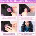 Cludoo Jumbo Hair Curlers Rollers 28 Pcs Set - Self Grip Rollers for Long, Medium, Short Hair - Salon Quality Hair Dressing DIY Kit - Buy Online on GoSupps.com