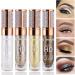 3PC Liquid Glitter Powder Pearlescent High Gloss Lying Silkworm Diamond Super Shiny Sequin Eye Shadow Liquid Makeup (Color : 12 Size : 3PC) 1 count (Pack of 1) 12 - Buy Online on GoSupps.com