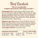 Lily's Kitchen Natural Wet Dog Food - Beef Goulash - Grain-Free Recipe (6 x 400g) for Adult Dogs | Premium Quality - Buy Online on GoSupps.com