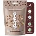 12 x 110 g PENG Finer chocolate & cappuccino chickpeas - protein -rich - in re -lockable packaging - perfect for the snack in between - 100% vegan