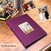 Miaikoe 6x4 Photo Album - 300 Pockets Purple Linen Album Book for Family Wedding Anniversary - Holds 300 Horizontal 10x15cm Photos - Buy Online on GoSupps.com