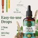 HERBAMAMA Black Cohosh Tincture - Vegan Women's Support with Black Cohosh Root Extract Drops - Non-GMO Alcohol & Sugar-Free Liquid Herbal Supplement 168-Day Supply 4 Fl Oz (Pack of 1) - Buy Online on GoSupps.com