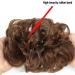 Hair Scrunchies Hair Bun Synthetic Messy Bun Donut Bun Ponytail Hair Extensions Hair Bun with Elastic Rubber Band Hair Bun for Women Women Hair Bun (Color : 30) - Buy Online on GoSupps.com