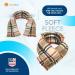 SunnyBay Microwavable Heating Pad for Neck and Shoulder Relief - 26x5 Inches, London Plaid - Buy Online on GoSupps.com