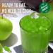 Popping Boba Pearls for Bubble Tea - 450gm | Green Apple Flavor | Bursting Fruit Juice Pearls | Vegan & Gluten-Free - The Inspire Food Company - Buy Online on GoSupps.com