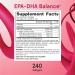 Jarrow Formulas EPA-DHA Balance 240 Softgels - Omega-3 Supplement for Heart & Brain Health - Buy Online on GoSupps.com