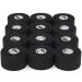 Titan Athletics - 12 Pack - Premium Quality Black Athletic Tape/Sports Tape - 1 1/2 Inch x 45 Feet Per Roll - 100 Percent Cotton with Zinc Oxide - Easy Tear Zig Zag Design. 12 Count (Pack of 1) Black