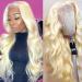 Mstoxic 613 Lace Front Wig Human Hair 13x4 Blonde Lace Front Wigs Human Hair Wigs For Women 10a Brazilian Body Wave Transparent Lace Wig 613 HD Lace Frontal Wig 180% Density Bleached Knots Pre Plucked With Baby Hair (20 ...