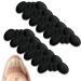 Women Heel Inserts 6 Pairs Heel Protectors for Loose Shoes Heel Pads Heel Grips Liner Filler Insoles Shoe Fit Heel Cushion Metatarsal Pads Prevent Heel Pain Blisters (Black)