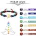 Go 7 Chakra Bracelet | Natural Stone Yoga Bracelet for Healing & Reiki Energy | Tree of Life Design | Perfect Gift for Men & Women - Buy Online on GoSupps.com