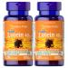Puritan's Pride Lutein 40mg With Zeaxanthin Supports Eye Health 120 Count (Pack of 2) 120.0 Servings (Pack of 2)