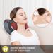 Comfier Shiatsu Neck Massage Device - Heated 3D Rotating Massage Pillow for Neck Shoulder & Back - Ideal Gift for Men Women Mom & Dad - Buy Online on GoSupps.com