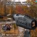 Monocular Night Vision Goggles  1080P Full HD Photo & Video Portable Night Vision  5X Digital Zoom Travel Infrared Monoculars for Day & Night Hunting Camping Travel black - Buy Online on GoSupps.com
