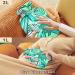NAANLE 2L Transparent Hot Water Bottle - Green Palm Leaf Design for Back Pain Relief Hand & Foot Warmer Neck Warmth & Cold Therapy - Buy Online on GoSupps.com