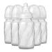 Evenflo Feeding Glass Premium Proflo Vented Plus Bottles for Baby Infant and Newborn - Helps Reduce Colic - Clear 4 Ounce (Pack of 6) 4 Ounce (Pack of 6) Clear
