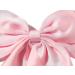Women's Pink Satin Bow Barrettes - Long Ribbon Hair Clips for Parties - Buy Online on GoSupps.com