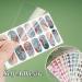 Marble Full Nail Wraps - 168 Pieces, Self-Adhesive Stickers for Gel Nails - Nail Decals for Women - Nail Art Decoration - Buy Online on GoSupps.com