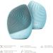 Buy Geske SmartAppGuided Sonic Facial Brush 5 in 1 - Electric Silicone Cleaning & Massage Device - Professional Facial Care - Turquoise - Buy Online on GoSupps.com