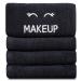 Bleach Safe Black Makeup Towels - Luxury Ultra Soft Cotton Face Washcloths for Makeup Removal - 6 Pack - Buy Online on GoSupps.com