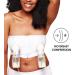 Medela Hands Free Pumping Bustier Easy Expressing Pumping Bra with Adaptive Stretch White S - Buy Online on GoSupps.com