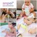 Anpei Straw Sippy Cup Nipple Kit Bundle for Comotomo Baby Bottles | 6 Piece Set with Brushes - Pink - Buy Online on GoSupps.com