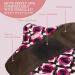Femallay Reusable Cloth Menstrual Pads - Charcoal Bamboo Layer, Soft & Absorbent, Washable Sanitary Pads for Women - Feminine Hygiene Product - Colorful Minky/Small - Buy Online on GoSupps.com