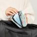 Cherry Blossom Menstrual Cup & Pad Storage Bag - Mint Green, Portable Period Pouch for Women & Teens - Multi-colored - Buy Online on GoSupps.com