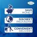 TENA Discreet Extra Plus Incontinence Pads - 96 Count (Pack of 1) for Women with Medium to Heavy Bladder Weakness - Buy Online on GoSupps.com