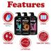 Shop Axe Men's Body Wash Variety Set - 3 Scents (Dark Temptation Apollo Excite) | 3-in-1 Body & Face Wash | 33.8 oz Pump Bottle - International Shipping Available - Buy Online on GoSupps.com
